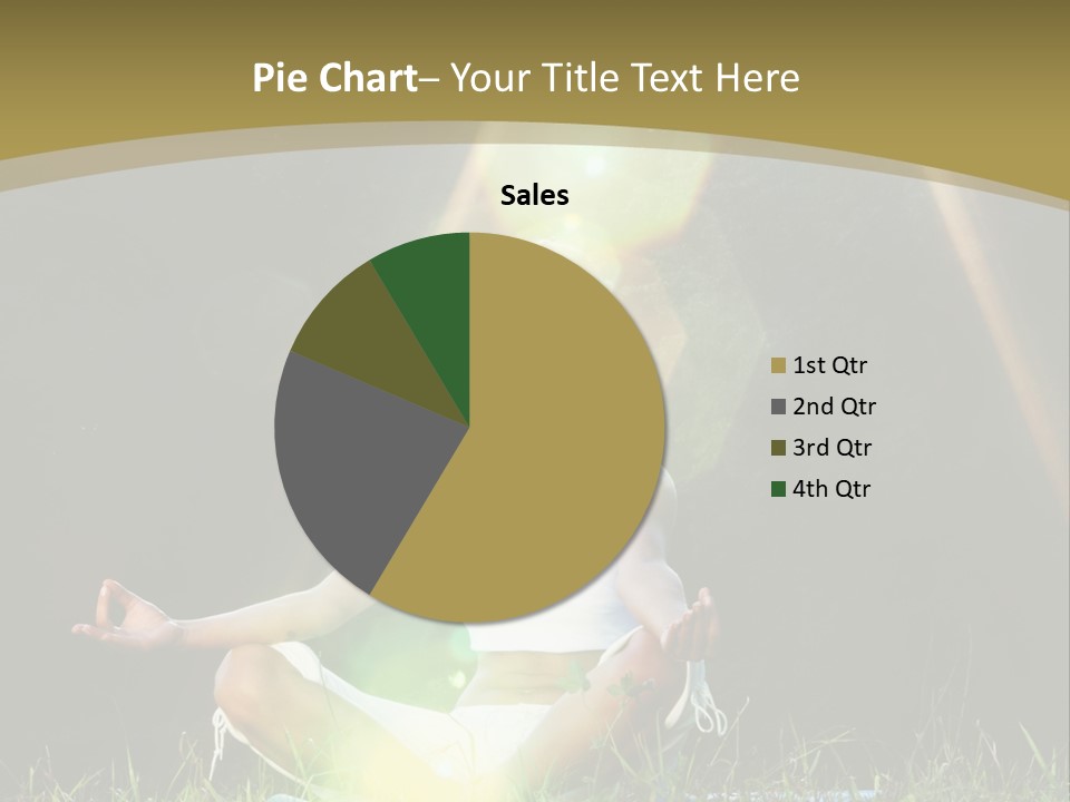 Standing Relax Hands PowerPoint Template