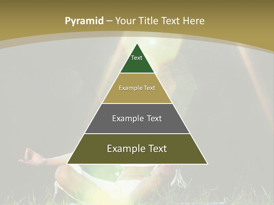 Standing Relax Hands PowerPoint Template