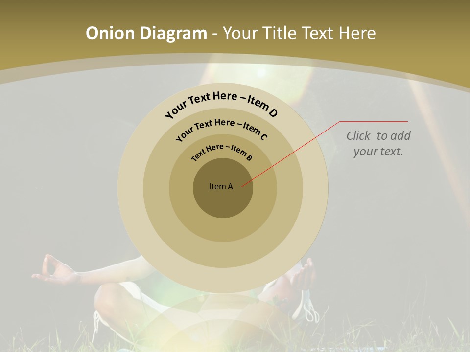 Standing Relax Hands PowerPoint Template
