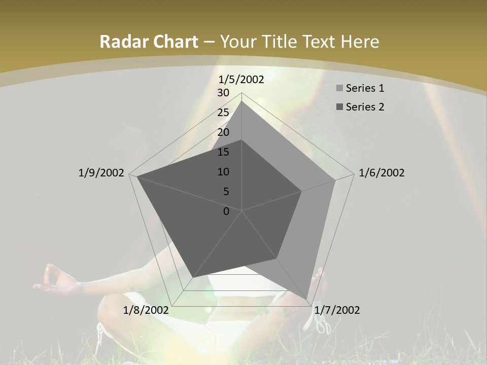Standing Relax Hands PowerPoint Template