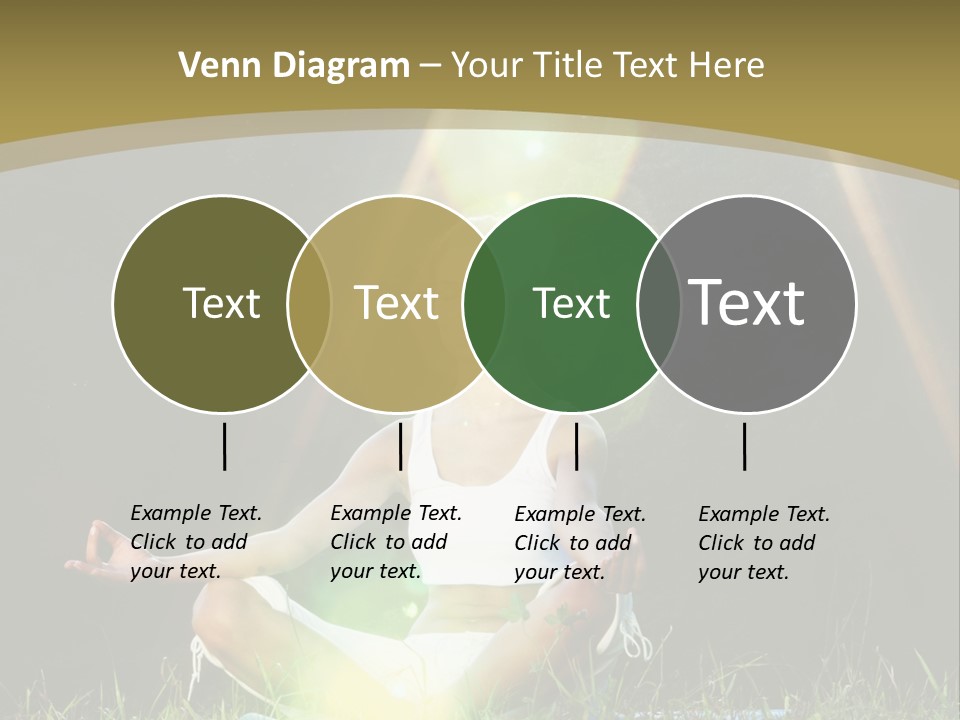 Standing Relax Hands PowerPoint Template
