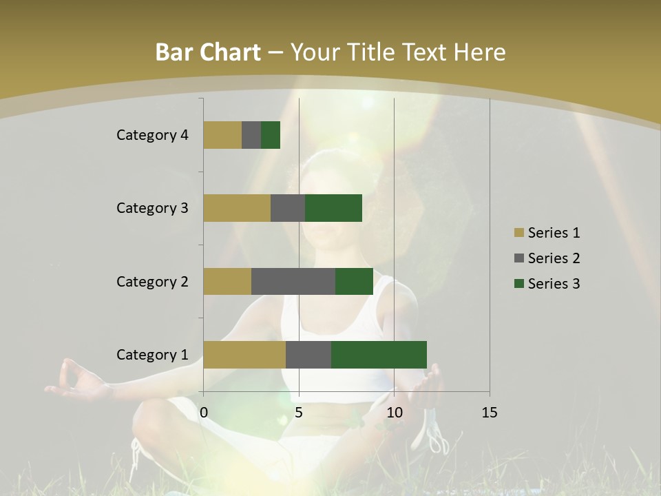 Standing Relax Hands PowerPoint Template