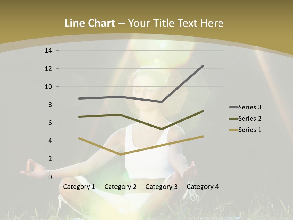 Standing Relax Hands PowerPoint Template