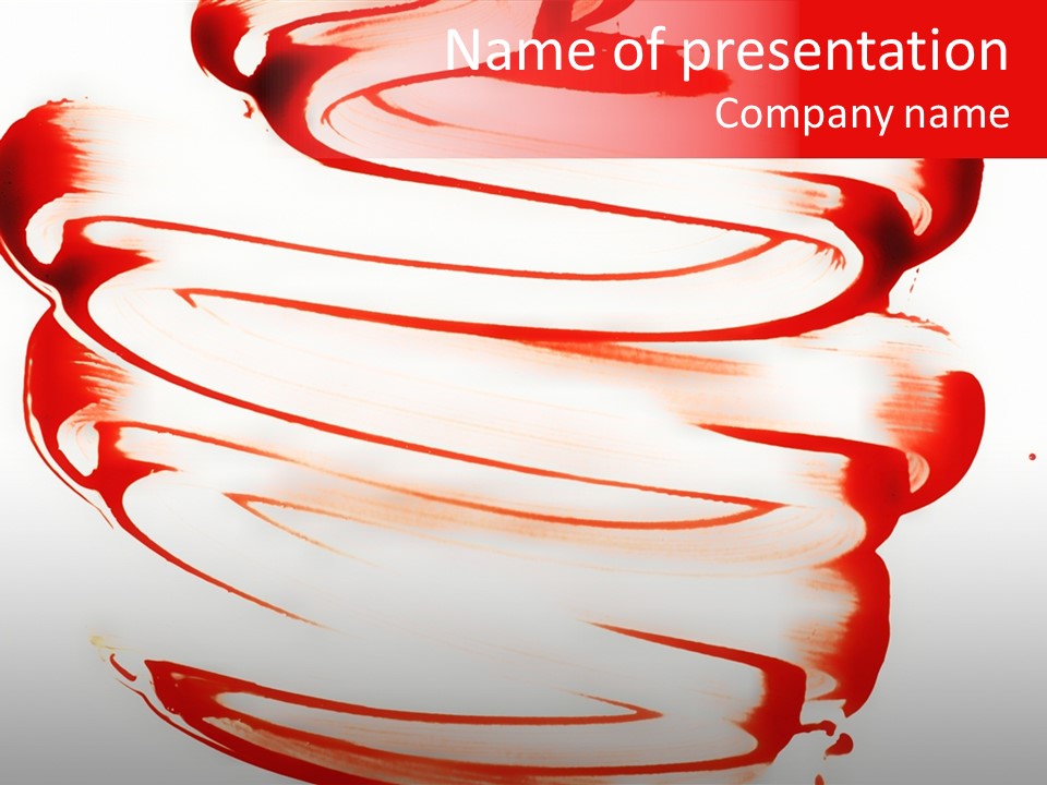 Nobody Dirty Paint PowerPoint Template