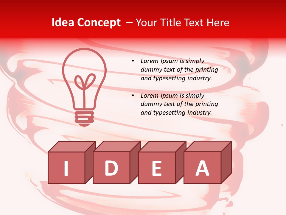 Nobody Dirty Paint PowerPoint Template