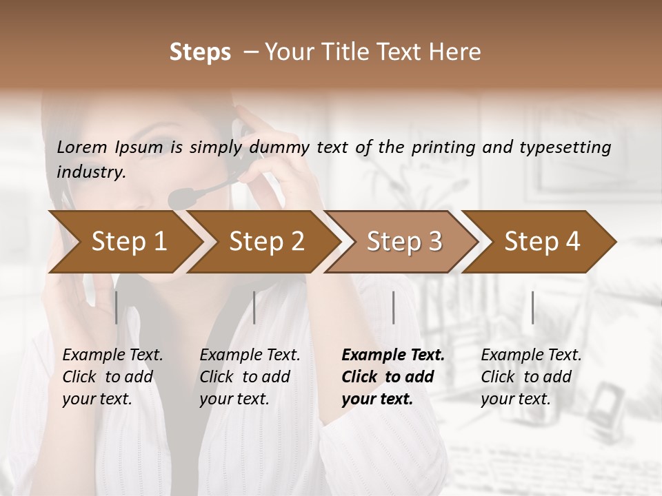 Info Support Sales PowerPoint Template