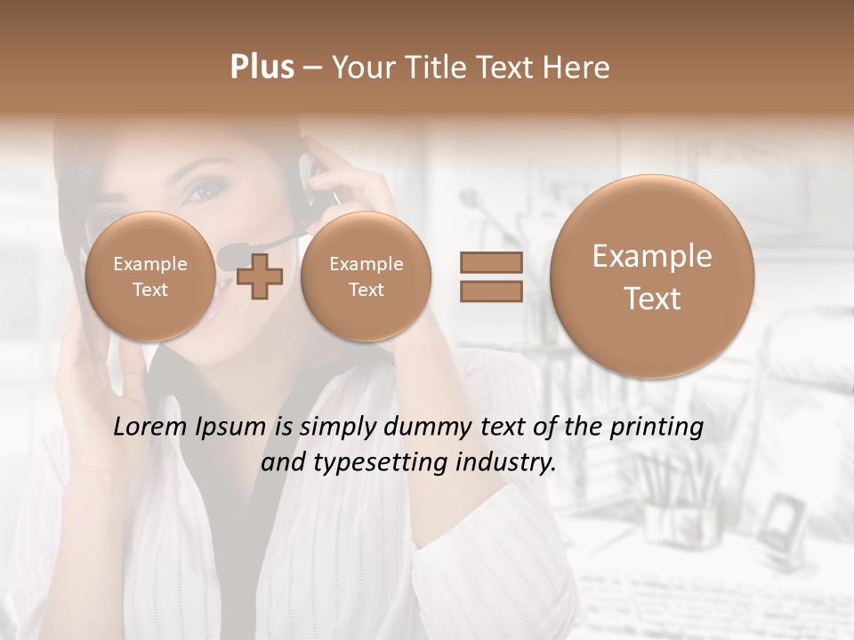 Info Support Sales PowerPoint Template