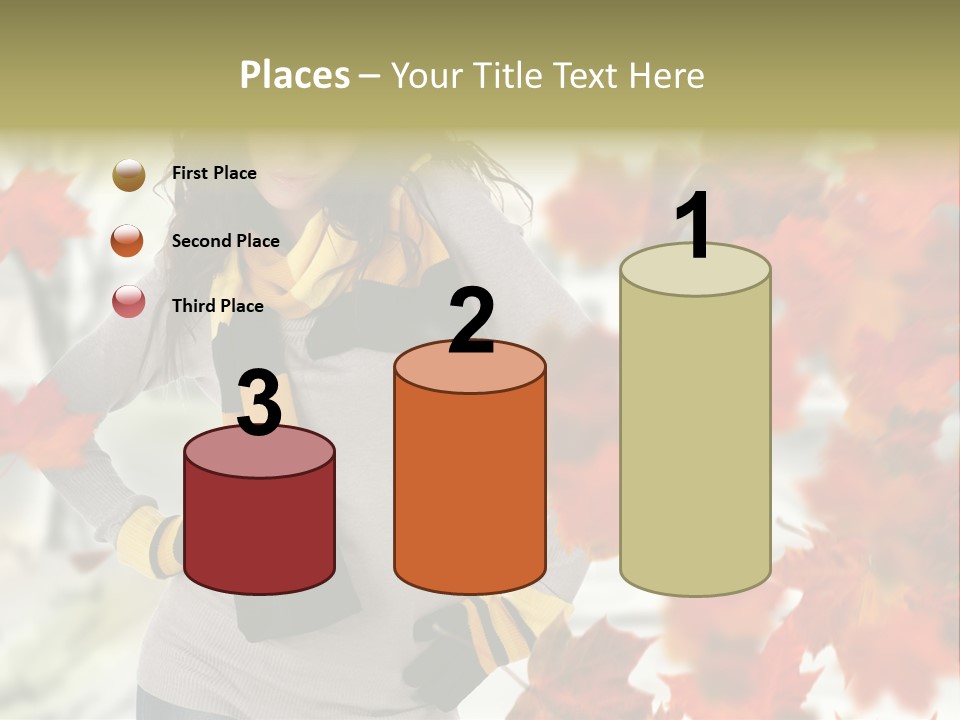 Hat Beauty Female PowerPoint Template