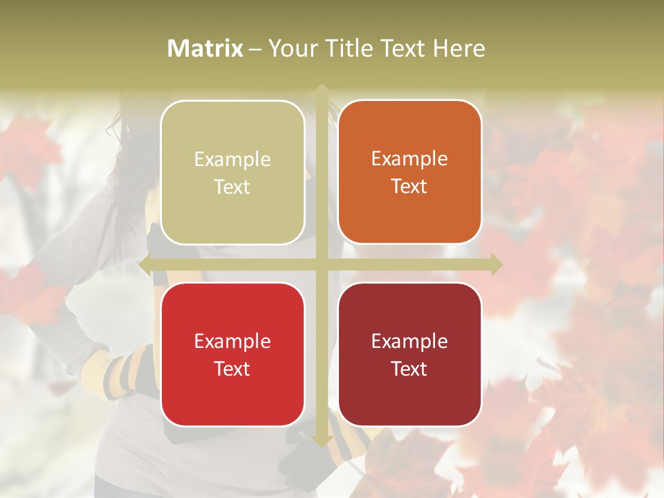 Hat Beauty Female PowerPoint Template