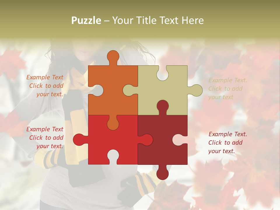 Hat Beauty Female PowerPoint Template