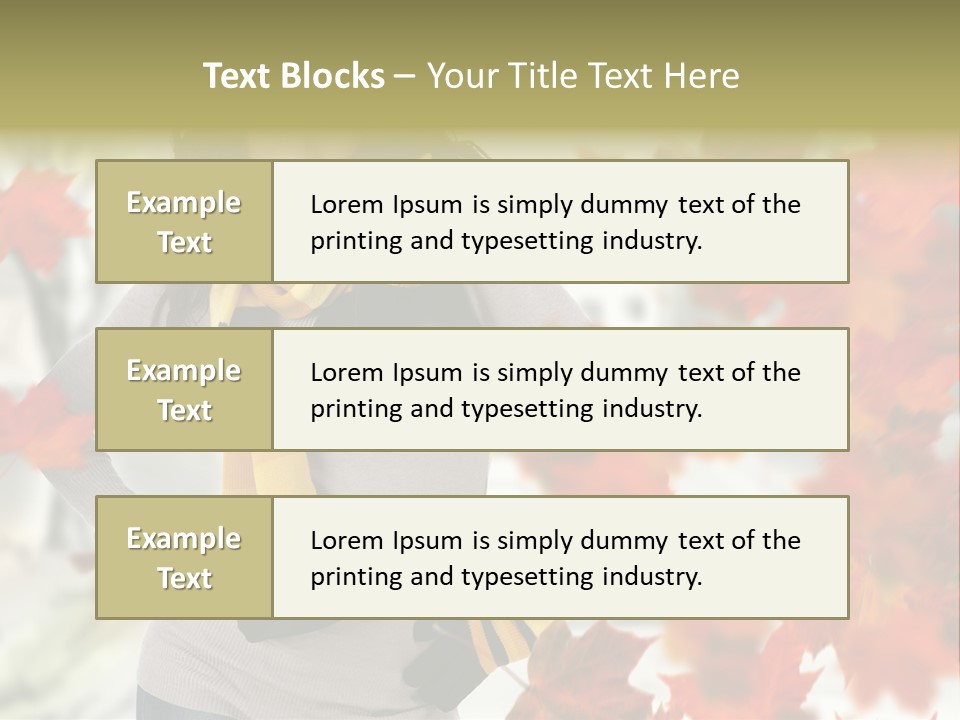 Hat Beauty Female PowerPoint Template