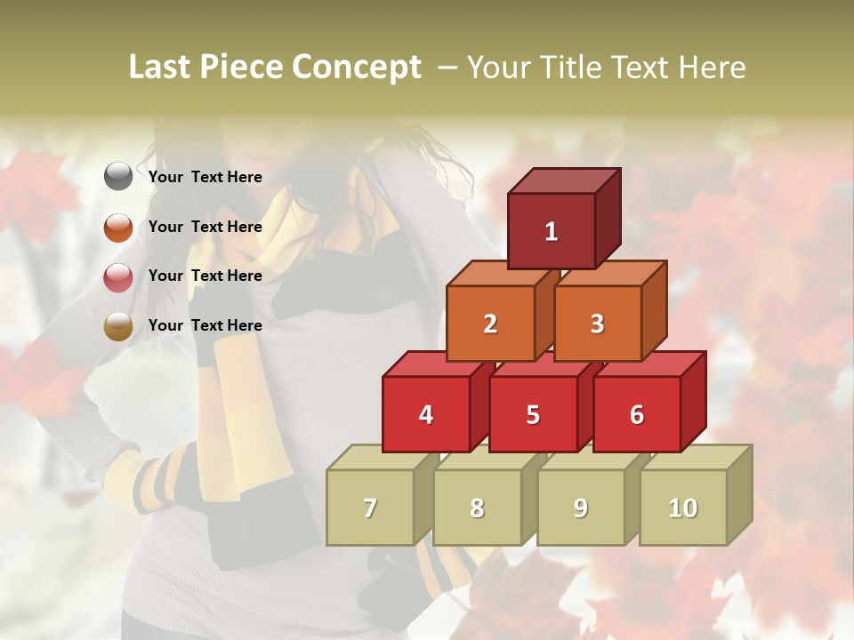 Hat Beauty Female PowerPoint Template