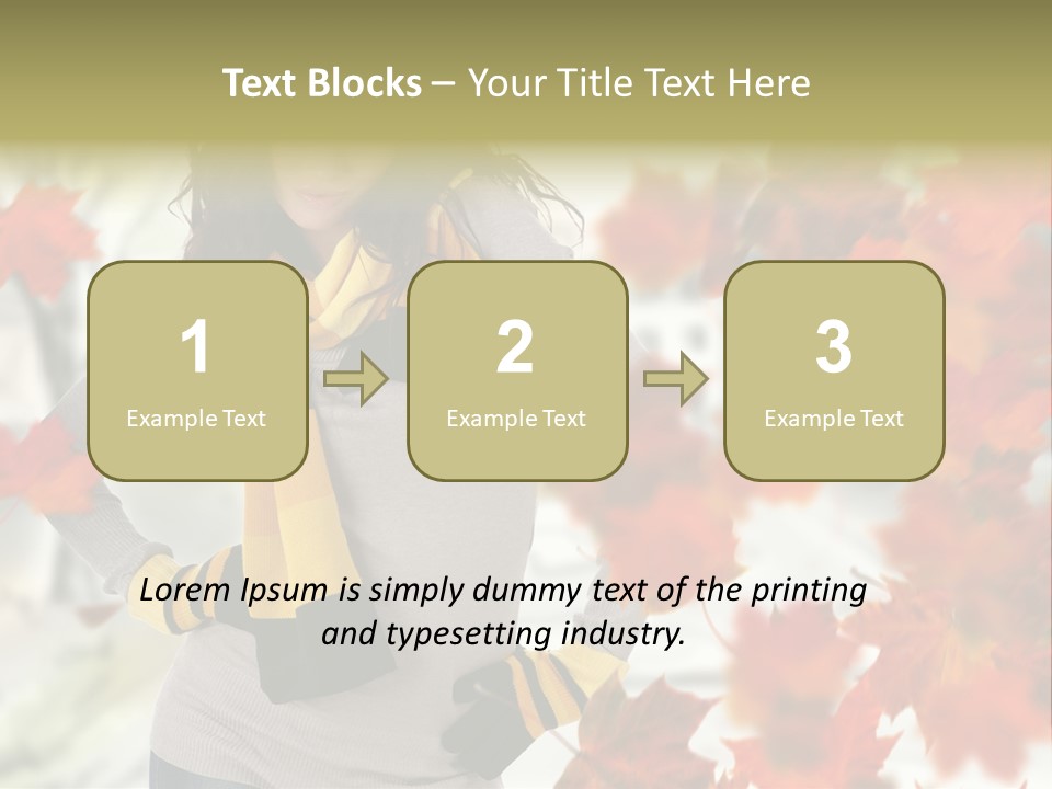 Hat Beauty Female PowerPoint Template