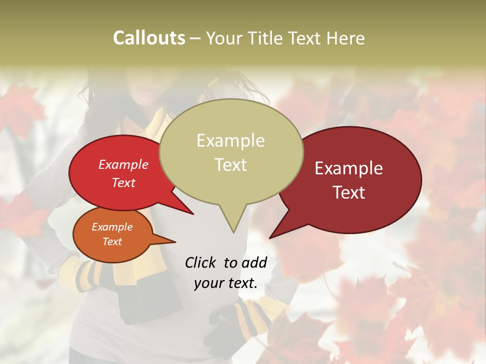 Hat Beauty Female PowerPoint Template