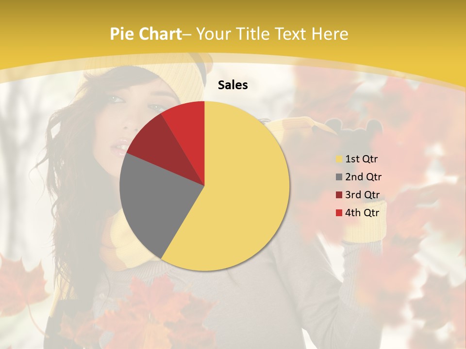 Face Model Season PowerPoint Template