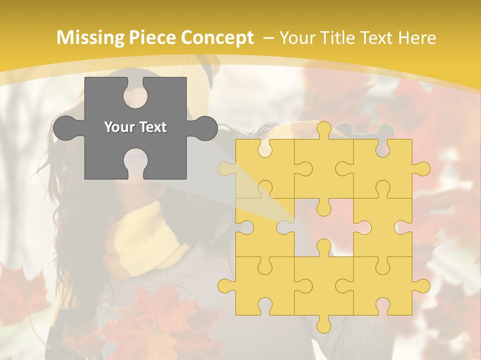 Face Model Season PowerPoint Template