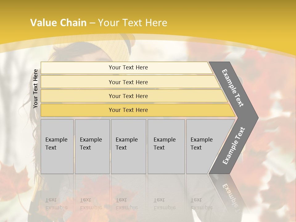 Face Model Season PowerPoint Template