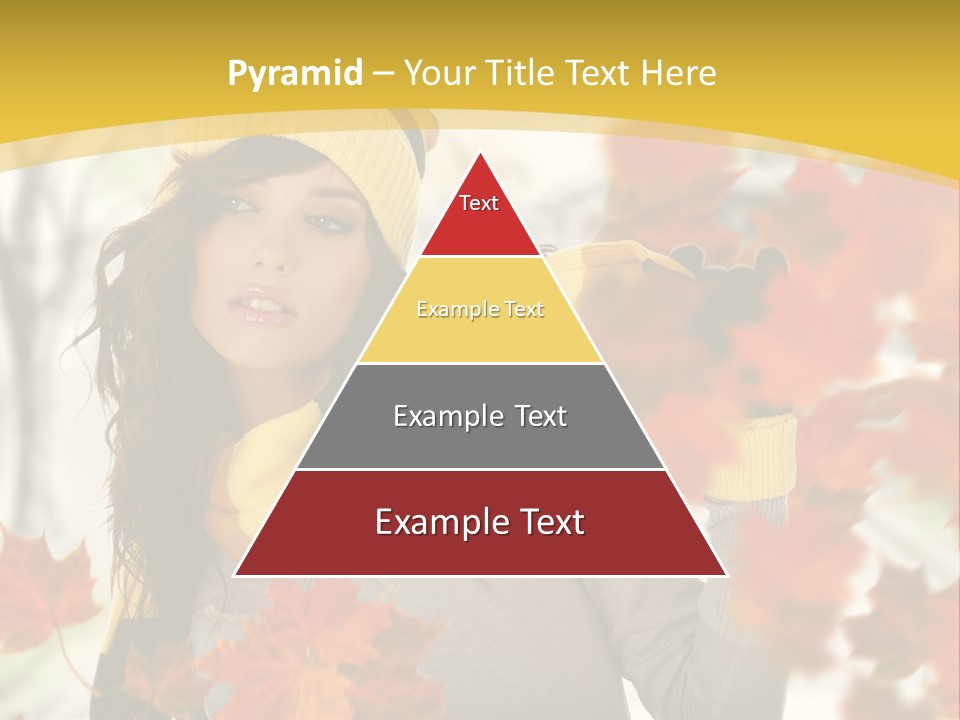 Face Model Season PowerPoint Template