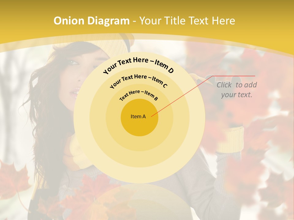 Face Model Season PowerPoint Template
