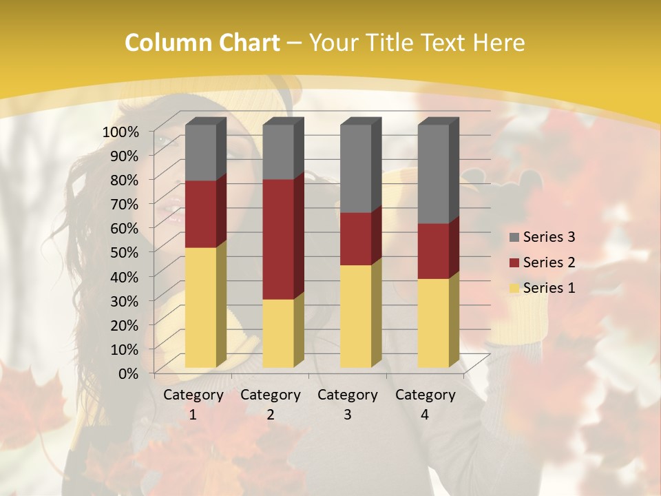 Face Model Season PowerPoint Template