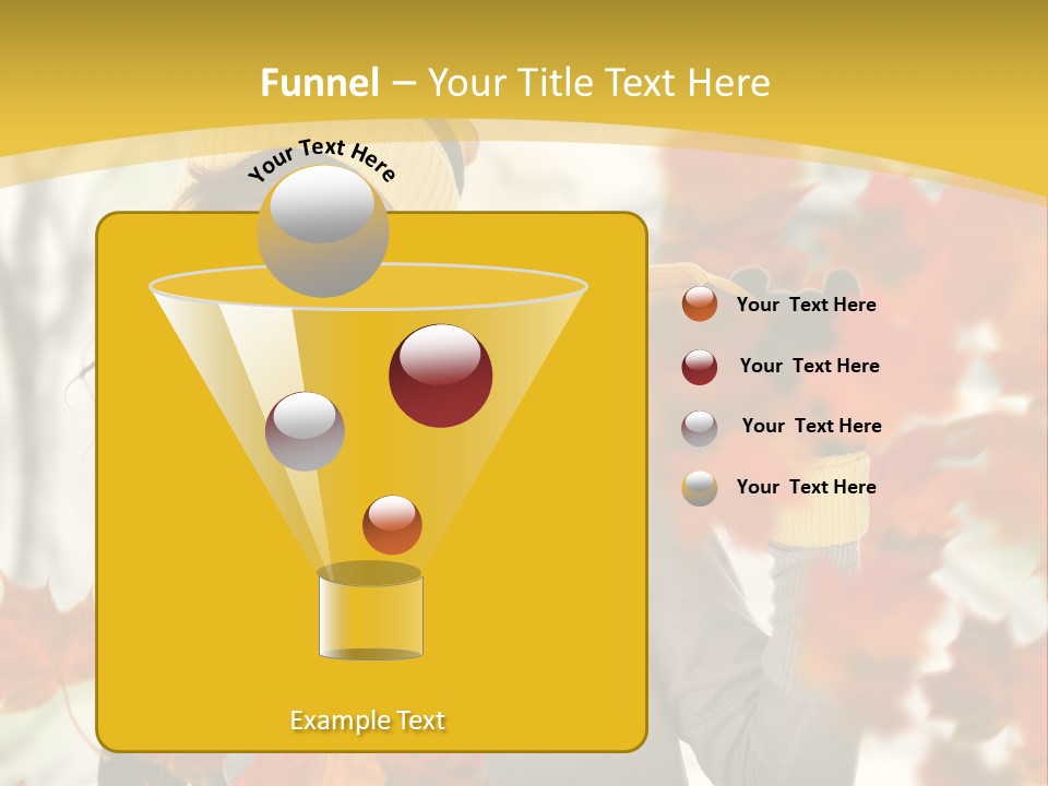 Face Model Season PowerPoint Template