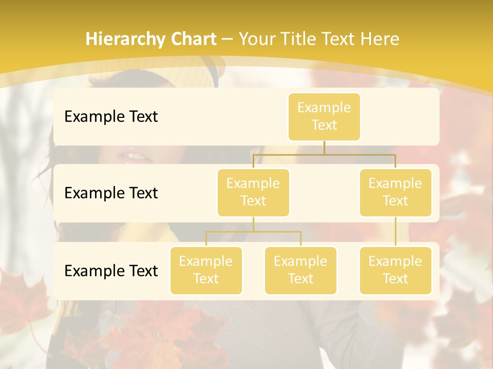 Face Model Season PowerPoint Template