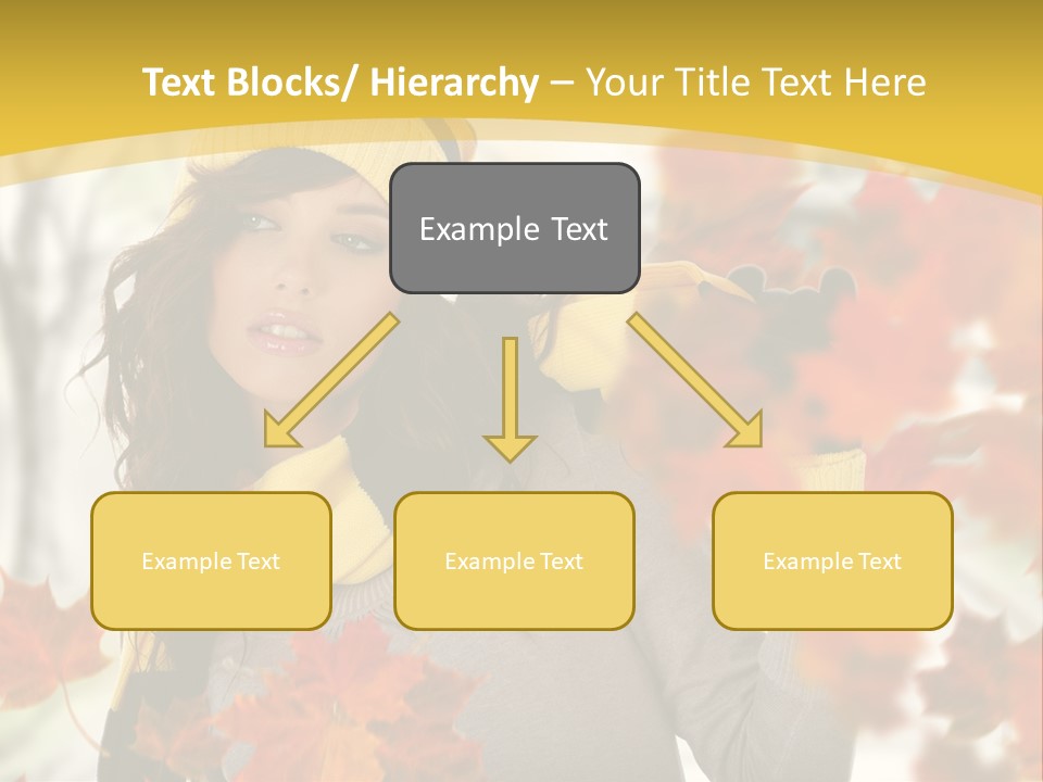 Face Model Season PowerPoint Template