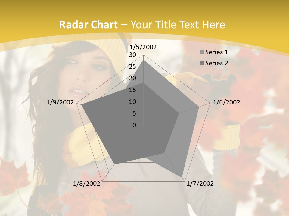 Face Model Season PowerPoint Template