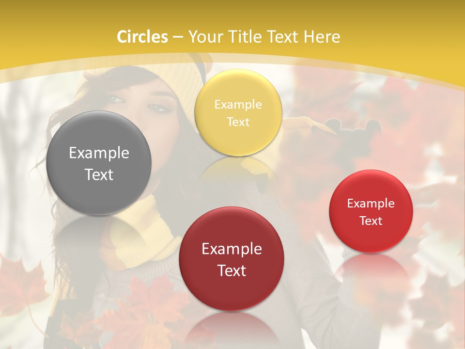 Face Model Season PowerPoint Template