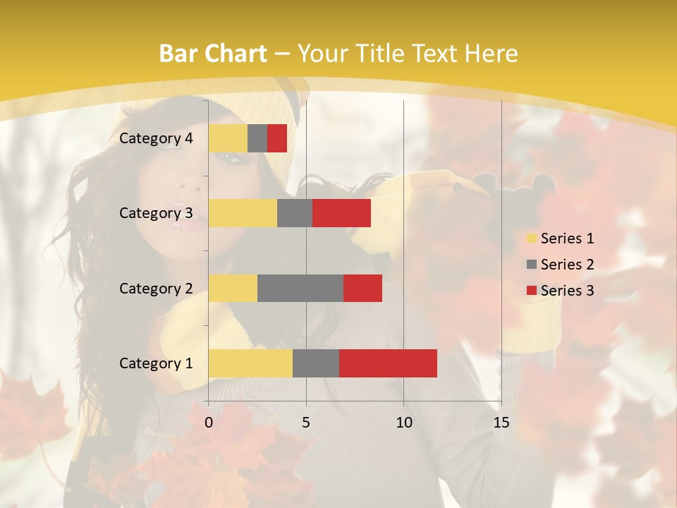 Face Model Season PowerPoint Template