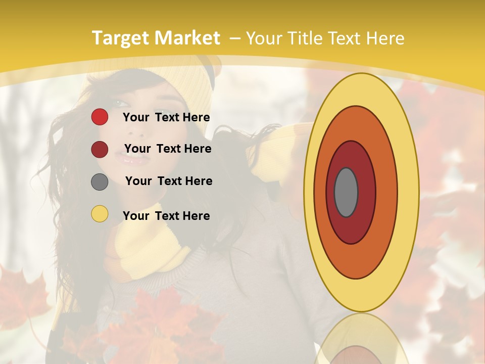 Face Model Season PowerPoint Template