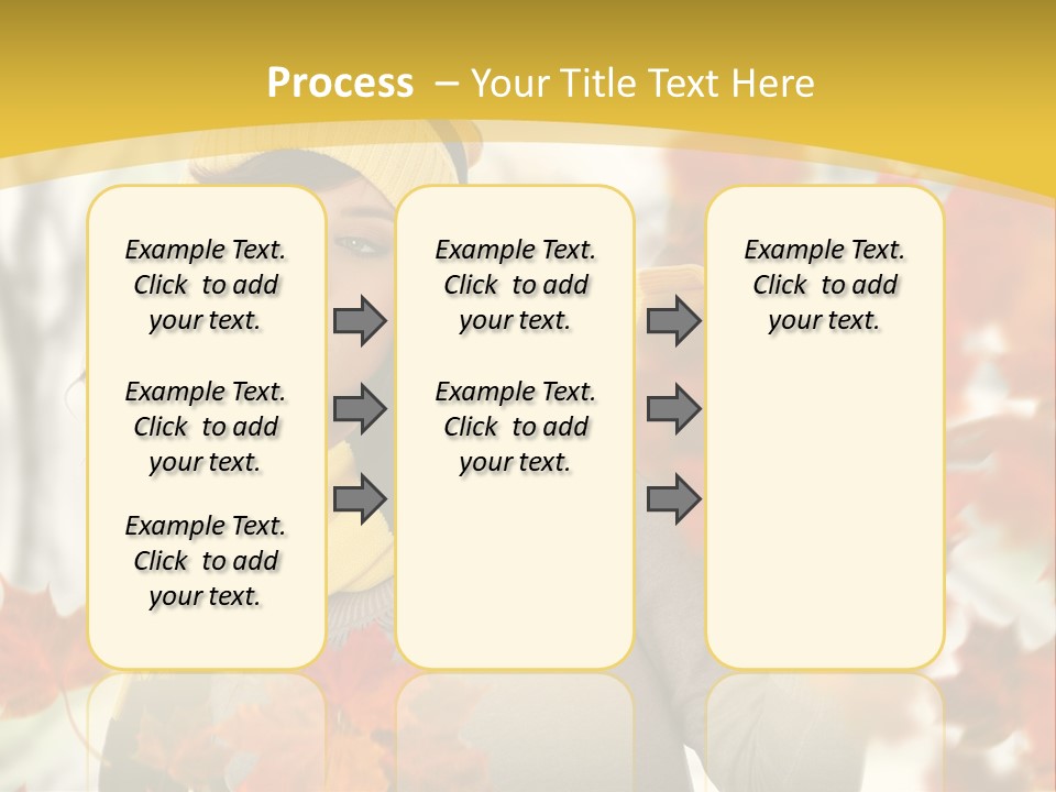 Face Model Season PowerPoint Template