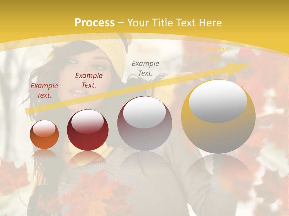 Face Model Season PowerPoint Template