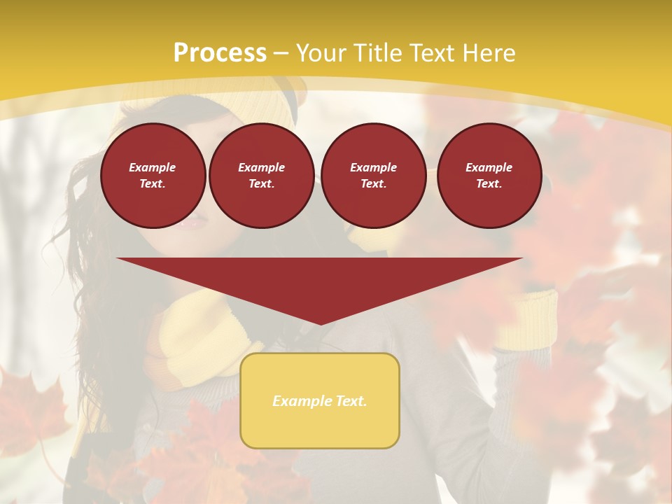 Face Model Season PowerPoint Template