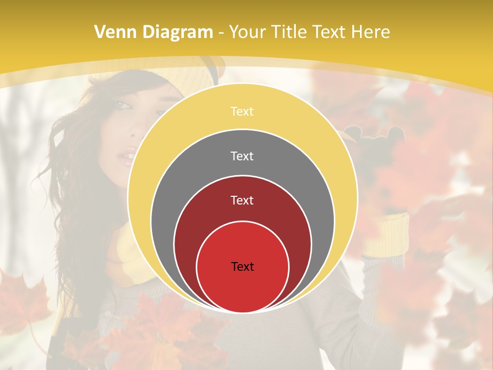 Face Model Season PowerPoint Template