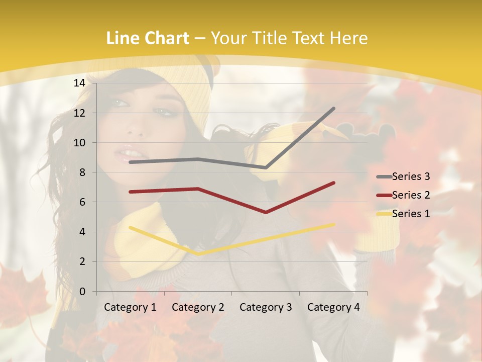 Face Model Season PowerPoint Template