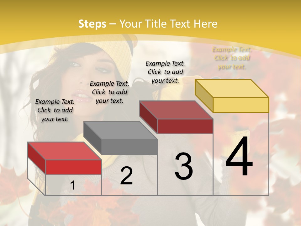 Face Model Season PowerPoint Template