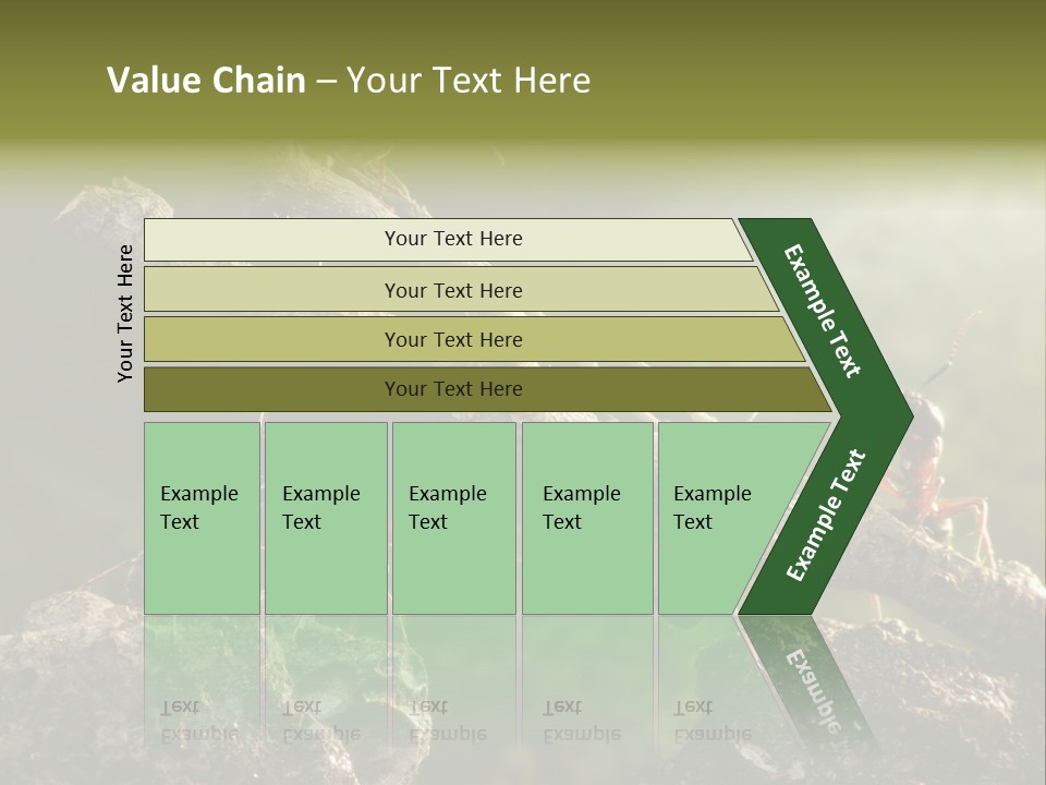 Tree Ant Anthill PowerPoint Template