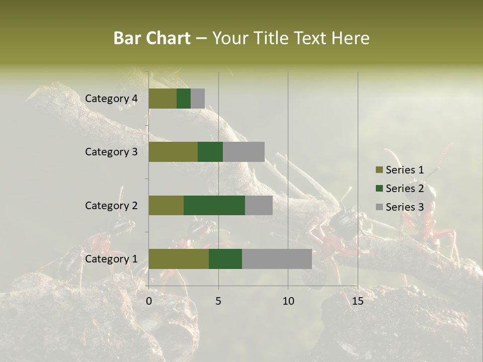 Tree Ant Anthill PowerPoint Template