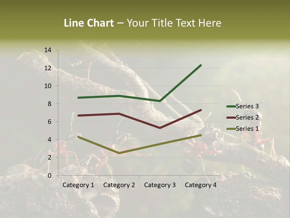 Tree Ant Anthill PowerPoint Template