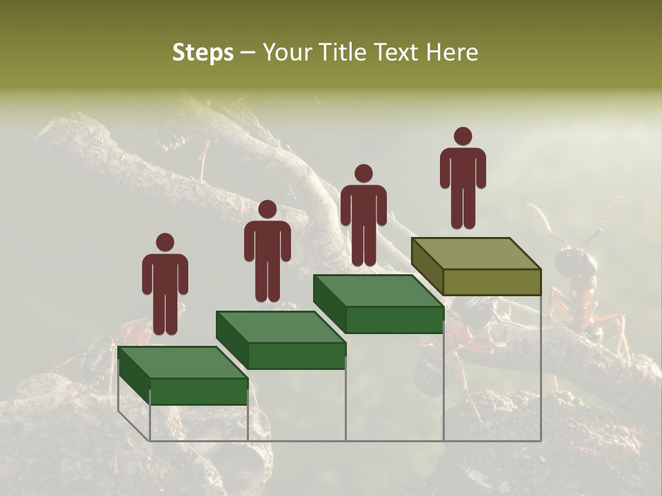 Tree Ant Anthill PowerPoint Template