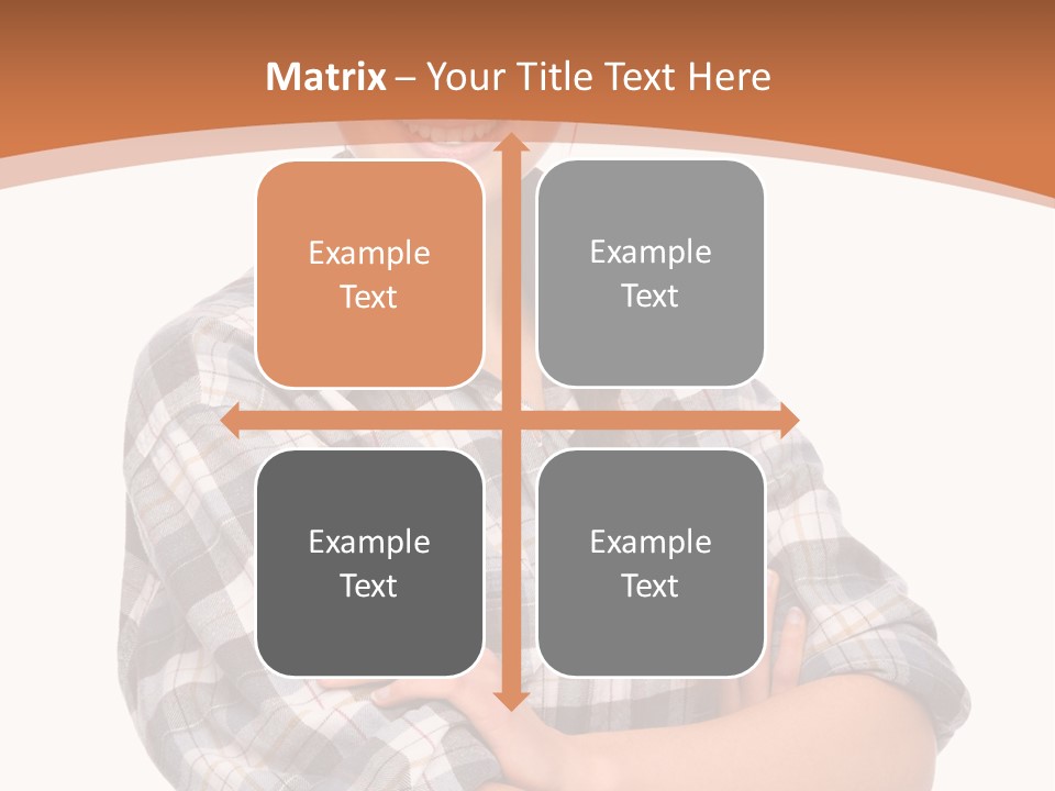 Business Smile Workman PowerPoint Template
