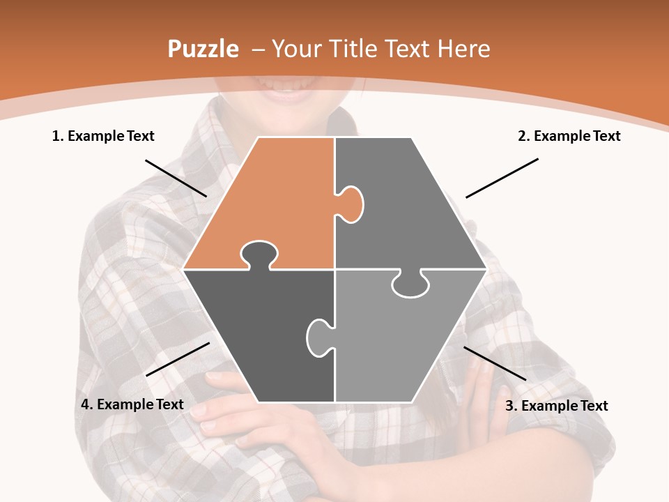 Business Smile Workman PowerPoint Template