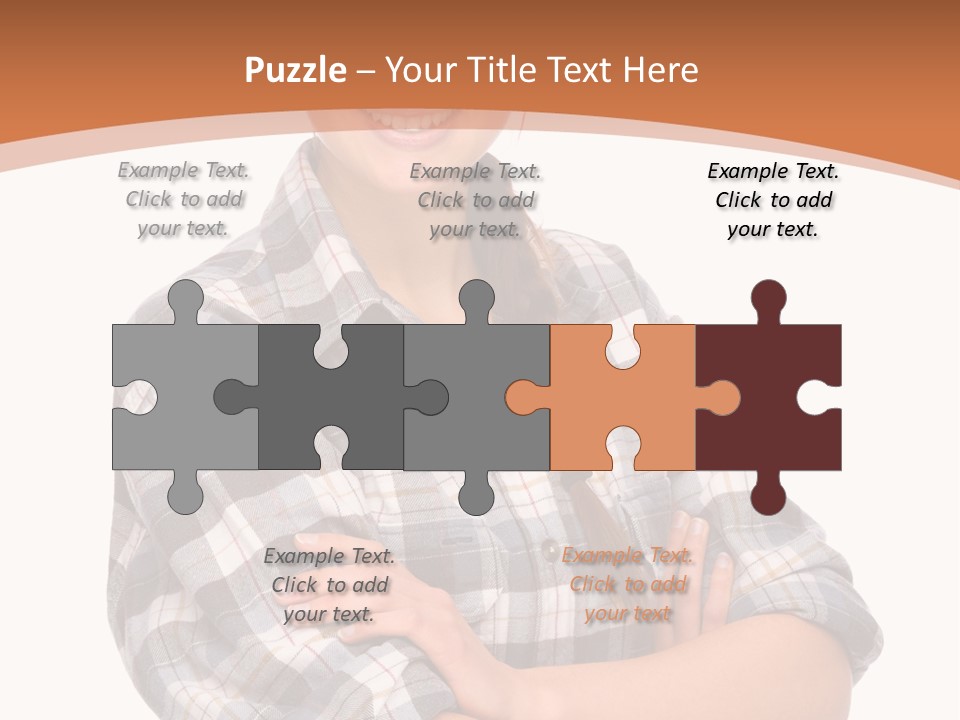 Business Smile Workman PowerPoint Template