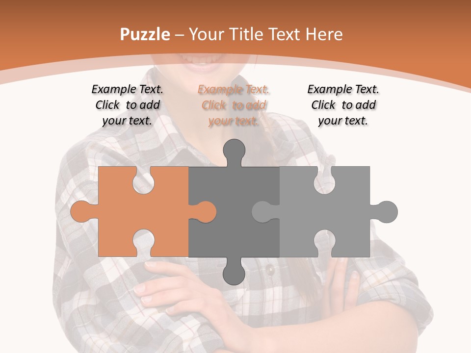 Business Smile Workman PowerPoint Template