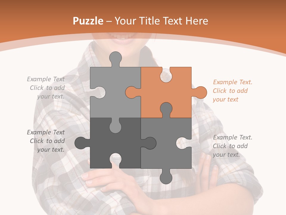 Business Smile Workman PowerPoint Template