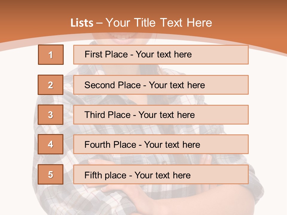 Business Smile Workman PowerPoint Template