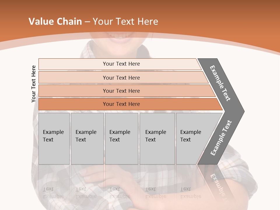 Business Smile Workman PowerPoint Template