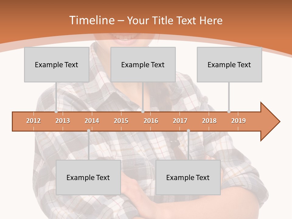 Business Smile Workman PowerPoint Template