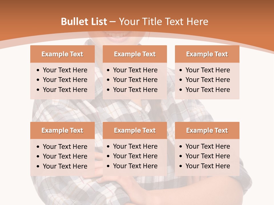 Business Smile Workman PowerPoint Template